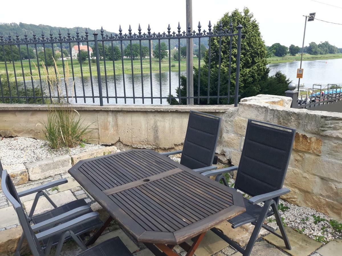 Ferienwohnung An Der Elbe دريسدن المظهر الخارجي الصورة